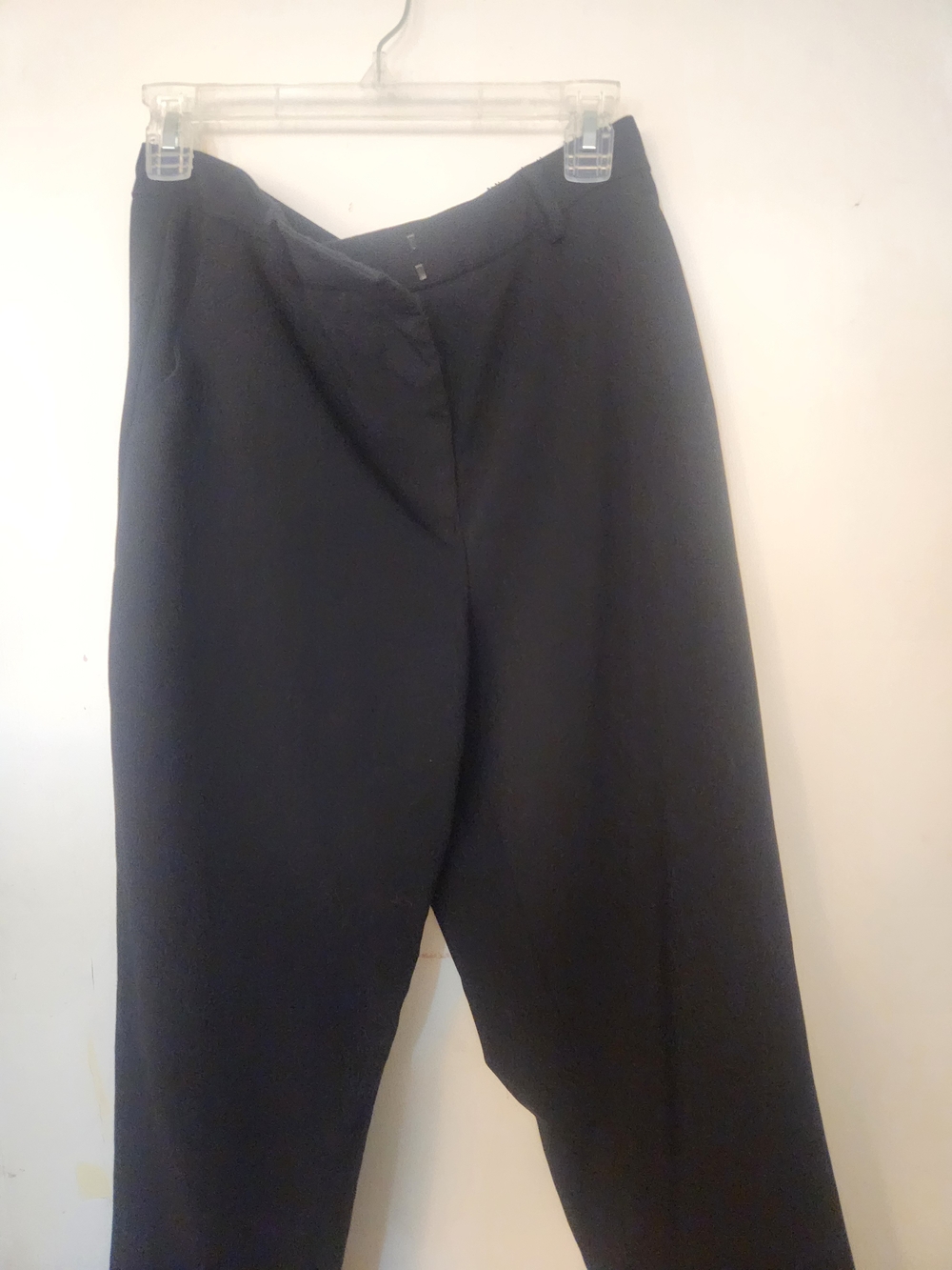 Vince Camuto Black Cropped Tailored Pants
